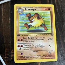 Pokemon Jungle 1st Edition Primeape 43/64 - Image 2
