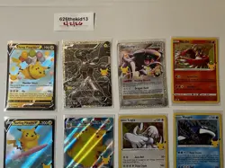 Pokemon Celebrations Lot of 25 Rare Holo Pikachu Zekrom - Image 5