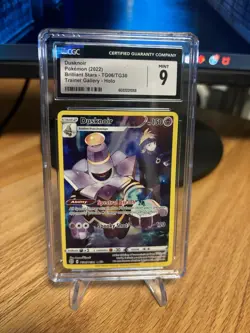Pokemon 2022 Dusknoir TG06/TG30 Holo Trainer Gallery Brilliant Stars CGC 9 - Image 1