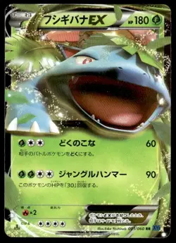 Venusaur EX 001/060 1st Edition Holo Double Rare Collection X Japanese ~ LP - Image 1