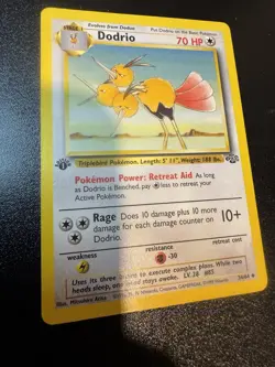Dodrio 34/64 Jungle Regular 1st Edition LP/NM Pokemon Card - Image 1