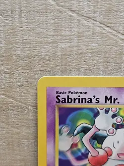 Sabrina's Mr. Mime 1st Edition 59/132 Gym Challenge Non-Holo Pokemon Card TCG - Image 3