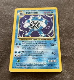 Pokemon TCG Lot 1st Edition Poliwrath Poliwhirl Poliwag 1999 Base Set Holo - Image 3