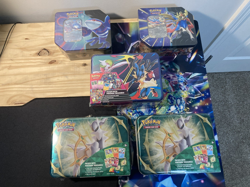 Pokemon Collector Chest Lunchbox TINS and Regular TINS - Image 1