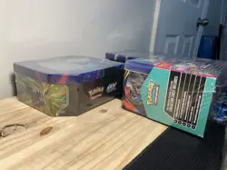 Pokemon Collector Chest Lunchbox TINS and Regular TINS - Image 4