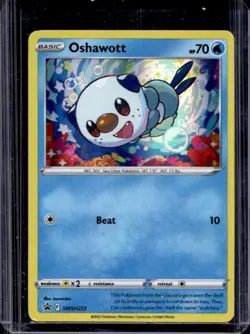 2019-2023 Pokemon SWSH Black Star Promos Oshawott #SWSH222 - Image 1