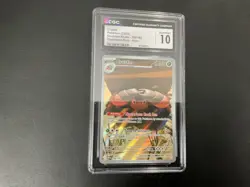 Crustle 186/182 - CGC 10 GEM MINT - Illustration Rare - Destined Rivals Pokemon - Image 1