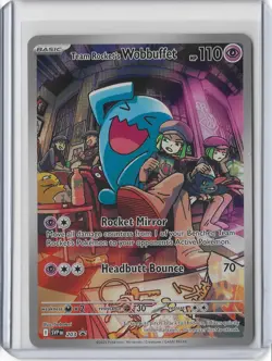 Pokemon- Team Rocket’s Wobbuffet 203 Promo NM - Image 1