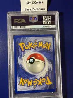 Pokemon R Energy #95 PSA 9 EX Team Rocket Returns Stamped Reverse Holo - Image 2