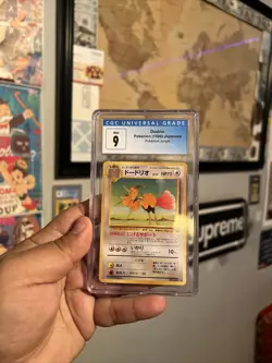Dodrio No.085 Pokemon Neo 1996 Vintage Japanese Game Freak PSA 9 Mint - Image 2