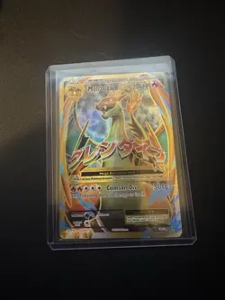 Pokemon TCG M Charizard EX 101/108 XY Evolutions Holo Full Art Mega DMG - Image 1