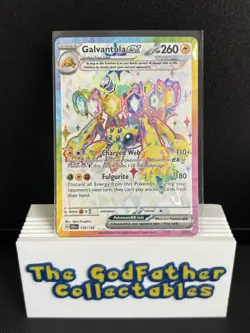 Pokemon TCG Galvantula ex 159/142 Full Art Stellar Crown Scarlet & Violet - Image 1