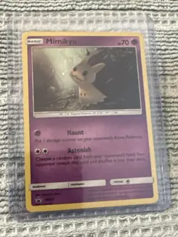 Mimikyu SM29 - Sun and Moon - Holo Promo 2017 Pokemon Card - Image 1