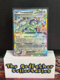 Pokemon TCG Terapagos ex 092/131 Pismatic Evolutions Scarlet and Violet - Image 1