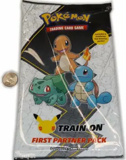 Pokemon TCG First Partner Pack KANTO - 25th Anniversary Train On Evolving Skies 820650809682 - Image 1