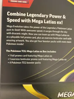 Pokemon Mega Latias ex Box. - Image 3