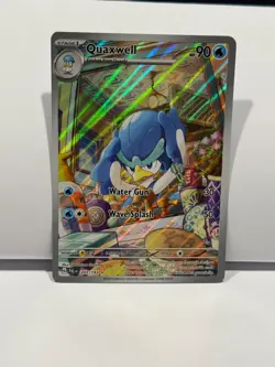 Pokemon - Quaxwell 207/193 - Paldea Evolved - Illustration Rare - Alternate Art - Image 1