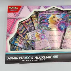 Pokemon TCG: Mimikyu ex & Alcremie ex Premium Collection Box - IN HAND - Image 3