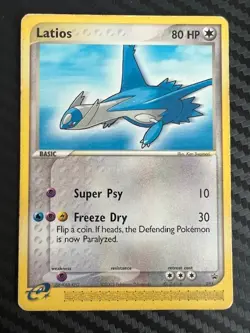 Pokemon TCG Latios Black Star Promos 015 Non Holo MP/HP - Image 1