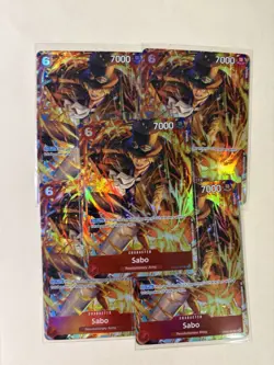 Lot Of 5 Sabo One Piece Op05-007 - Image 1