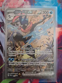 Pokemon TCG Greninja EX SVP 132 Shrouded Fable Promo Special Illustration [NM] - Image 1