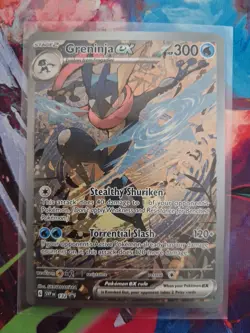 Pokemon TCG Greninja EX SVP 132 Shrouded Fable Promo Special Illustration [NM] - Image 2