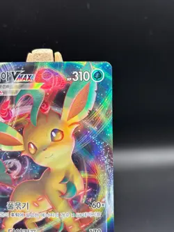 Leafeon VMAX 003/069 s6a Eevee Heroes RRR Korean Pokemon TCG Card NM Korean - Image 4