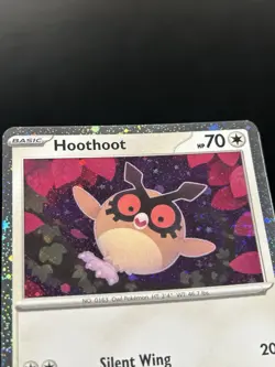Cosmo Holo Hoothoot 126/162 - Pokemon Temporal Forces Card - NM - Image 2