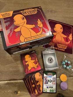 EMPTY Pokemon Obsidian Flames Elite Trainer Box ETB (No Cards) - Image 1
