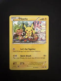 Pikachu XY95 Pokemon Card TCG XY Black Star Promo Set Holo - Image 1