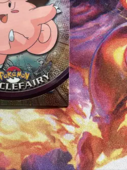 Pokemon #35 Clefairy Card Foil Holo Topps Chrome 2000 TV Animation Series 1 - Image 4