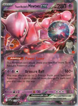 Team Rocket's Mewtwo ex SV: Scarlet & Violet Promo Cards #216 - Image 1