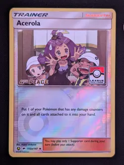 Acerola - (League Challenge) [4th Place] 112a/147 League & Championship Cards Re - Image 1