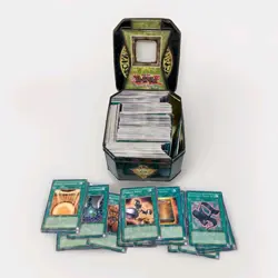 Yu-Gi-Oh Tin & Spell Card Lot of 500+ Cards & Vintage Collectible Case Yugioh - Image 1