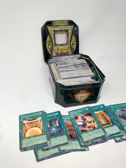 Yu-Gi-Oh Tin & Spell Card Lot of 500+ Cards & Vintage Collectible Case Yugioh - Image 2