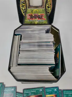 Yu-Gi-Oh Tin & Spell Card Lot of 500+ Cards & Vintage Collectible Case Yugioh - Image 3