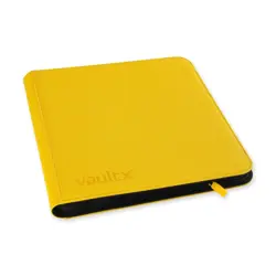 Vault X Sunrise Yellow 12-Pocket XL Exo-Tec Zip Binder - 624 Cards - New - Image 2