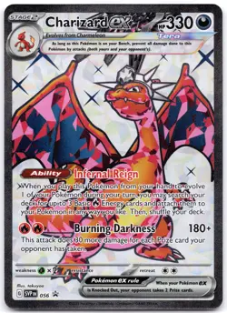 Charizard ex - 056 Holo SV: Scarlet & Violet Promo Cards NM - Image 1