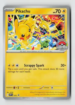Pikachu - (World Championship 2025) SV: Scarlet & Violet Promo Cards SVP 225 NM - Image 1