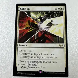 - Split Up - Rare #32 Regular Duskmourn: House of Horror Magic The Gathering MTG - Image 1