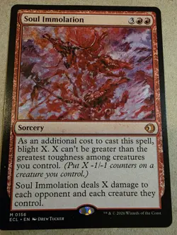 Soul Immolation - Lorwyn Eclipsed Regular - Mtg - Image 1