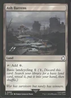 Ash Barrens 253 Magic: the gathering Universes Beyond: Fallout - Image 1