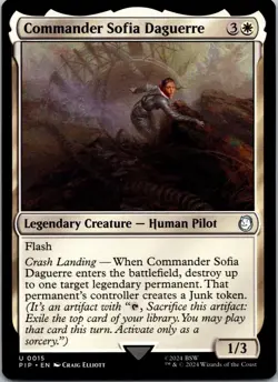 Commander Sofia Daguerre Universes Beyond: Fallout MTG Regular - Image 1
