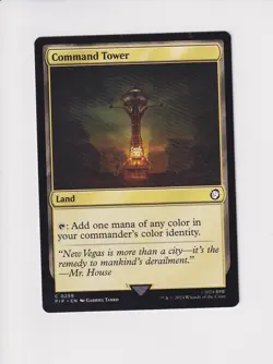 MAGIC THE GATHERING MTG FALLOUT COMMAND TOWER - Image 1