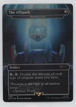 The Allspark Doubling Cube (Borderless) Foil Magic: Secret Lair Drop Series - Image 1