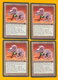 MTG WEAKSTONE (x 4) Antiquities (OldManMTG 004-628) - Image 1