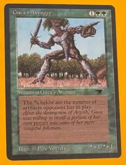 MTG GAEA'S AVENGER Antiquities (OldManMTG 007-625) - Image 1
