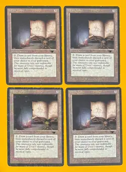 MTG JALUM TOME (x 4) Antiquities (OldManMTG 004-589) - Image 1