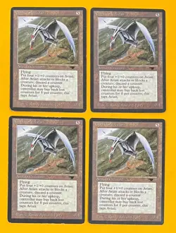 MTG CLOCKWORK AVIAN (x 4) Antiquities (OldManMTG 007-032) - Image 1