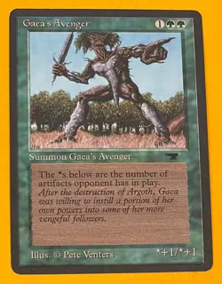 MTG GAEA'S AVENGER Antiquities (OldManMTG 007-036) - Image 1